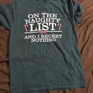 Naughty list shirt QSM0044